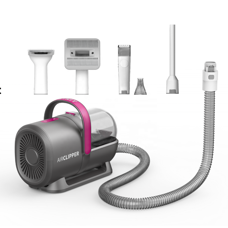 Pet Grooming Vacuum Suction Kit 5 In 1 - PETPeugeot-Produits de toilettage pour animaux de