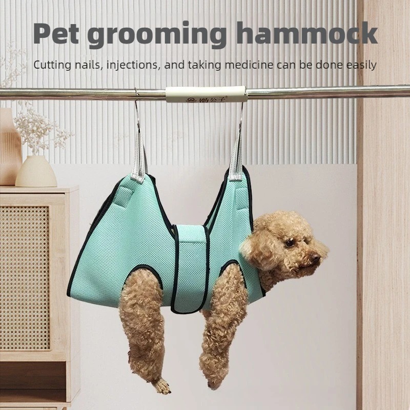 Pet Grooming Hammock Sling Restraint - Harnais hamac de toilettage pour chats