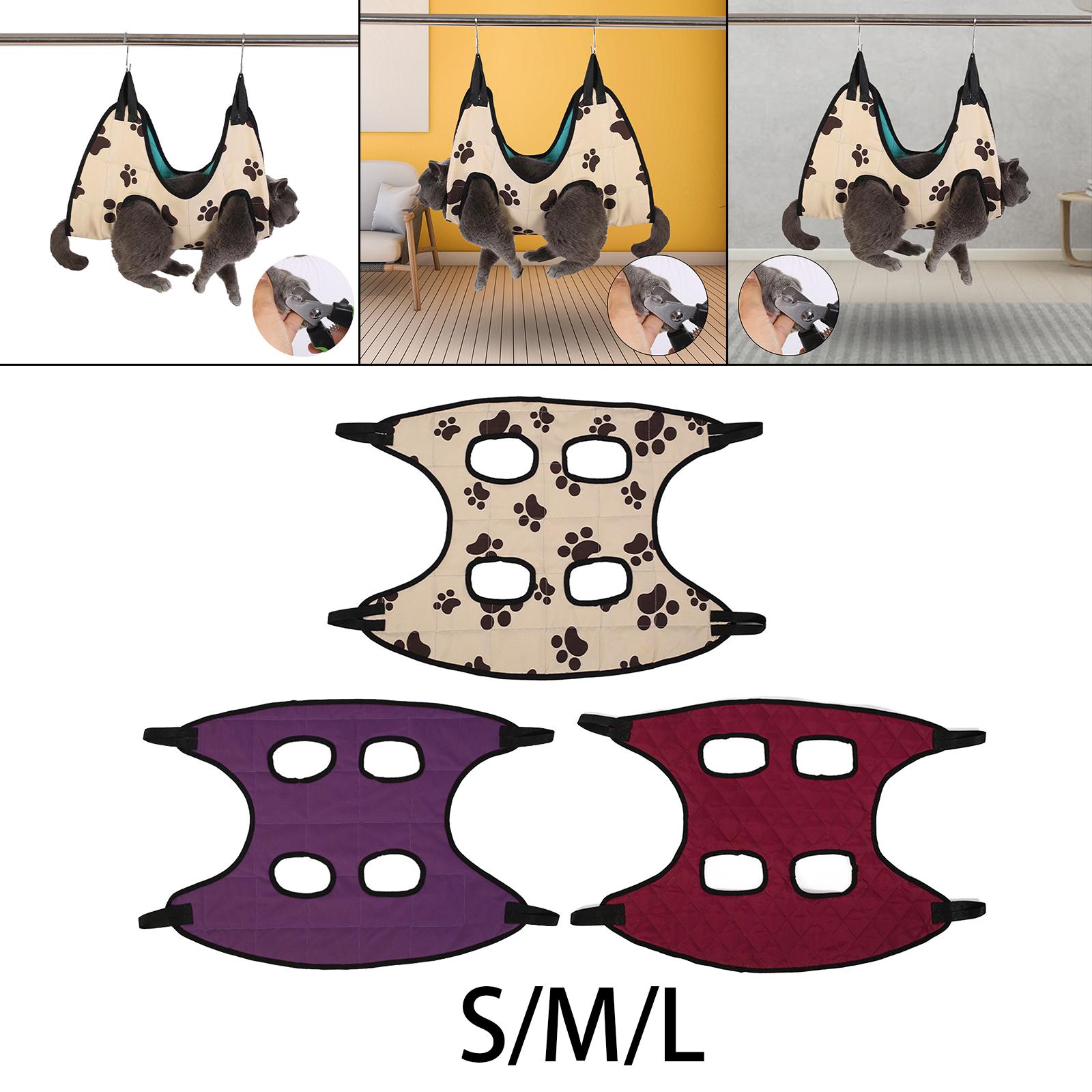 Pet Grooming Hammock Sling Restraint - Hamac de toilettage pour animaux de