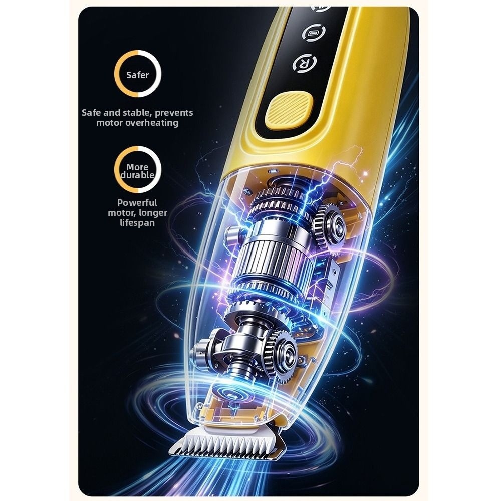 Cordless Dog Clippers Low Noise Grooming - Tondeuse à patte pour animaux de