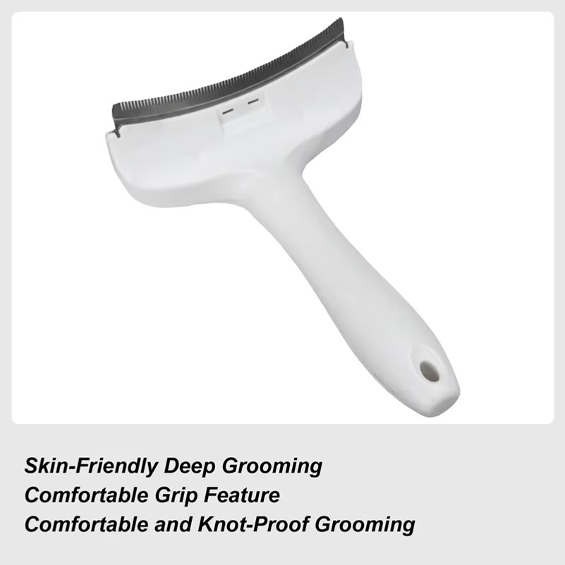 Undercoat Rake Dematting Tool Dog Shedding - Brosse à poils courts pour chiens,