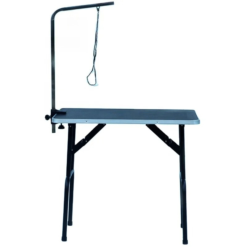 Folding Pet Grooming Table Arm Clamp - Table de toilettage pour animaux pliable