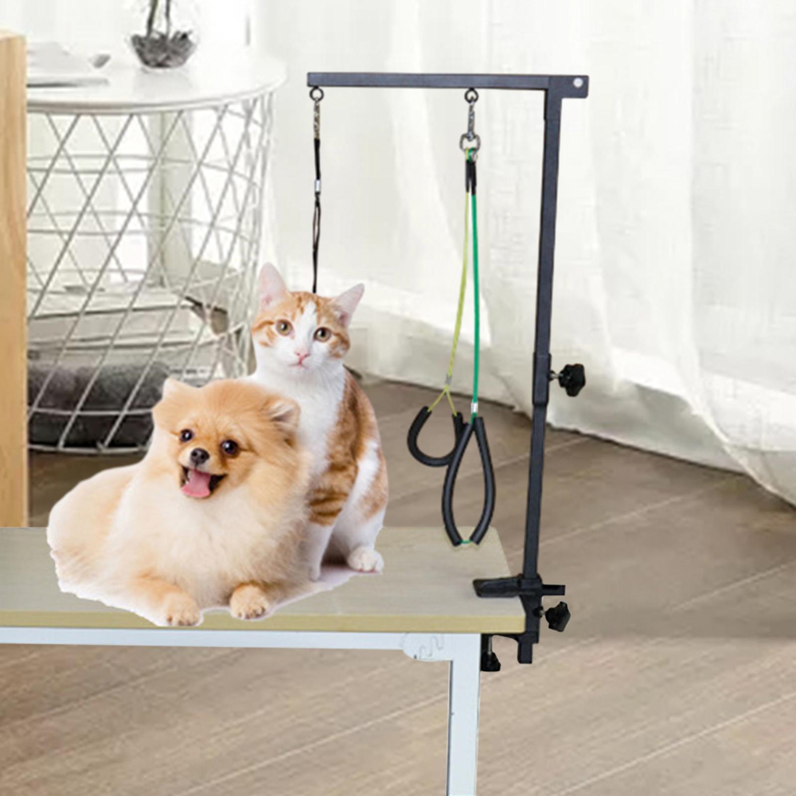 Folding Pet Grooming Table Arm Clamp - Bras de toilettage pour chiens avec