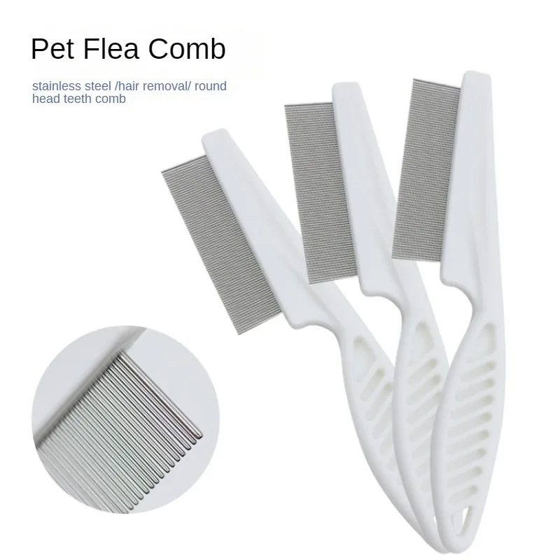 1 pièce : peigne à dents fines - Flea Comb Fine Tooth Pet Tear Stain avis et prix