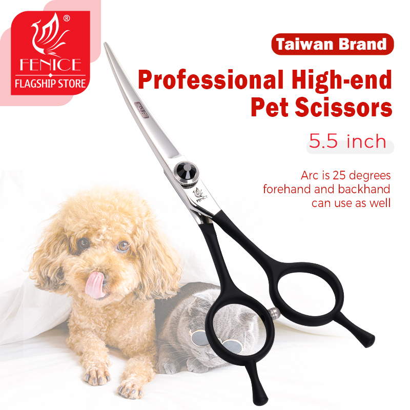 Fenice – ciseaux professionnel - Professional Pet Grooming Scissors Curved avis et prix
