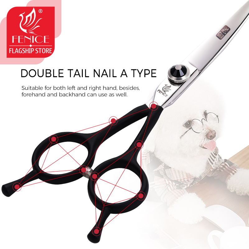 Fenice – ciseaux professionnel - Professional Pet Grooming Scissors Curved avis et prix