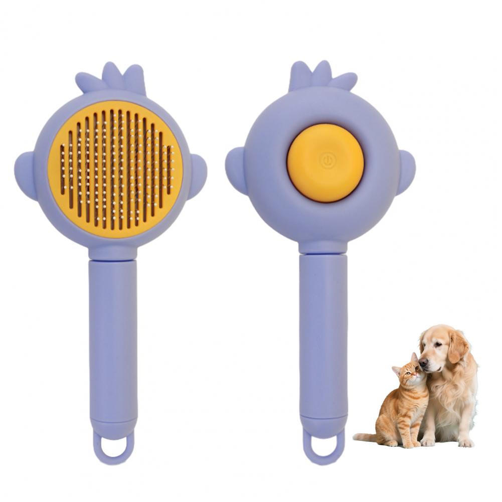 Brosse de toilettage pour chat - Slicker Brush Self Cleaning Pet Grooming avis et prix