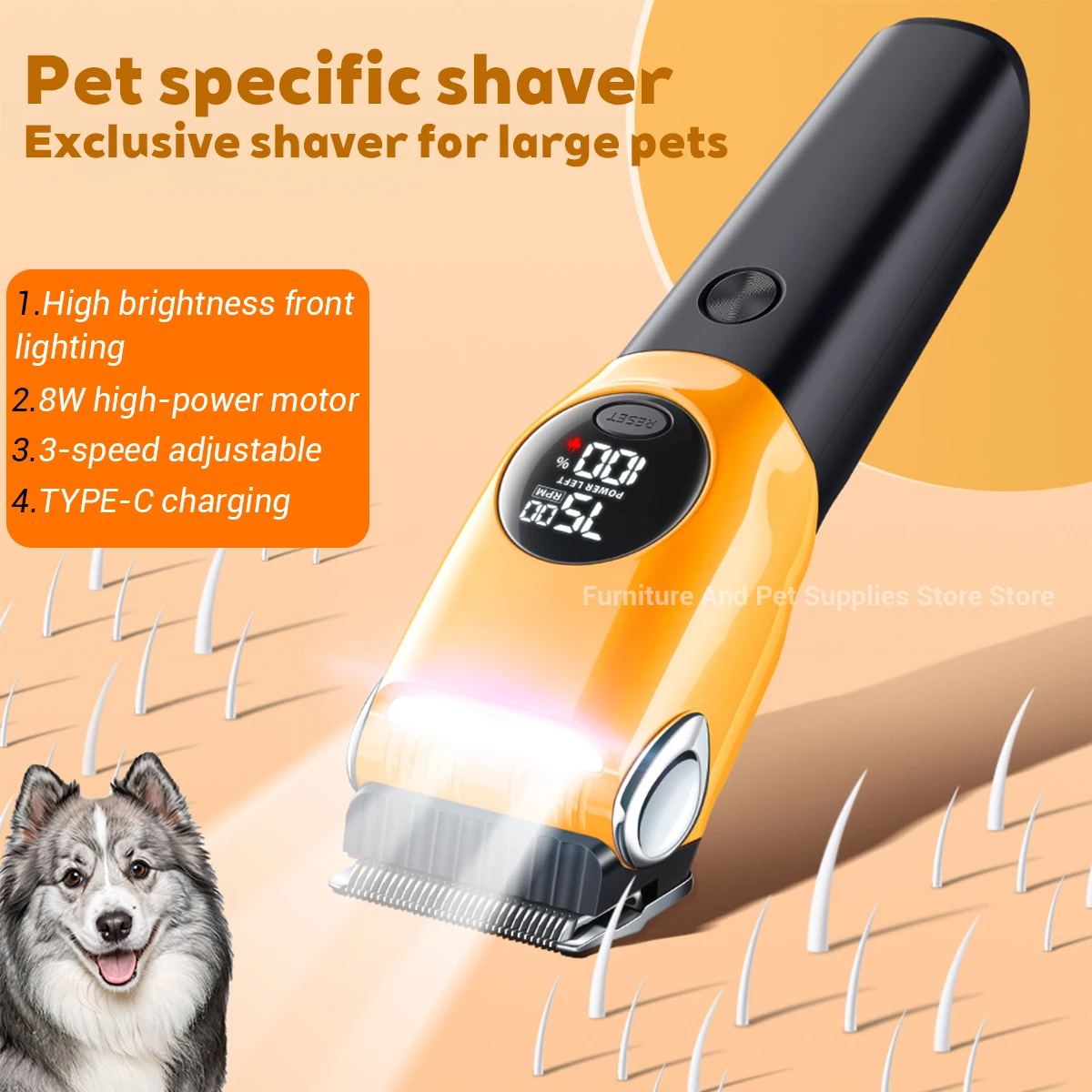 Tondeuse Électrique Profession - Cordless Dog Clippers Low Noise Grooming avis et prix