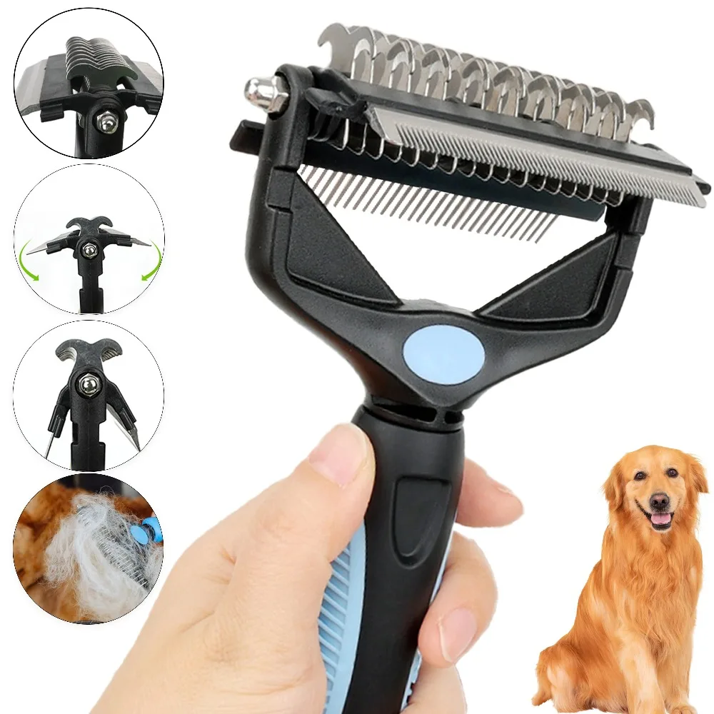 Brosse 3 en 1 pour le démêlage - Undercoat Rake Dematting Tool Dog Shedding avis et prix