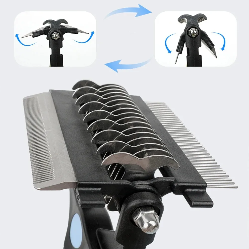 Brosse 3 en 1 pour le démêlage - Undercoat Rake Dematting Tool Dog Shedding avis et prix