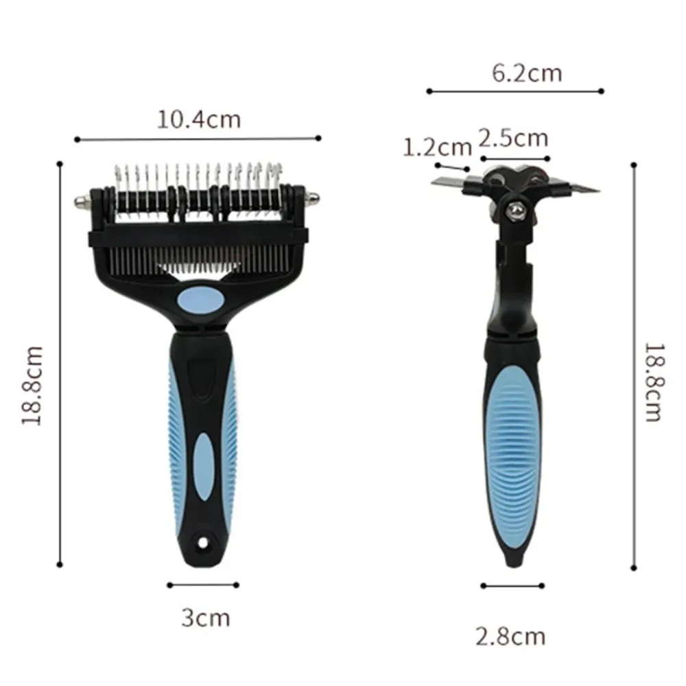 Brosse 3 en 1 pour le démêlage - Undercoat Rake Dematting Tool Dog Shedding avis et prix