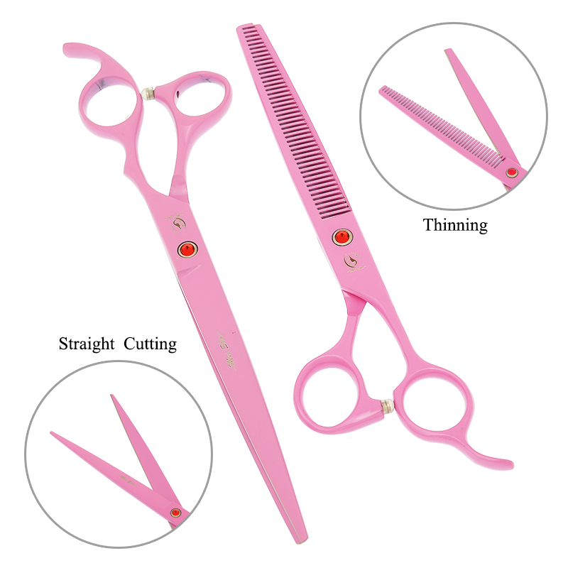 Ciseaux de toilettage pour chi - Professional Pet Grooming Scissors Curved avis et prix