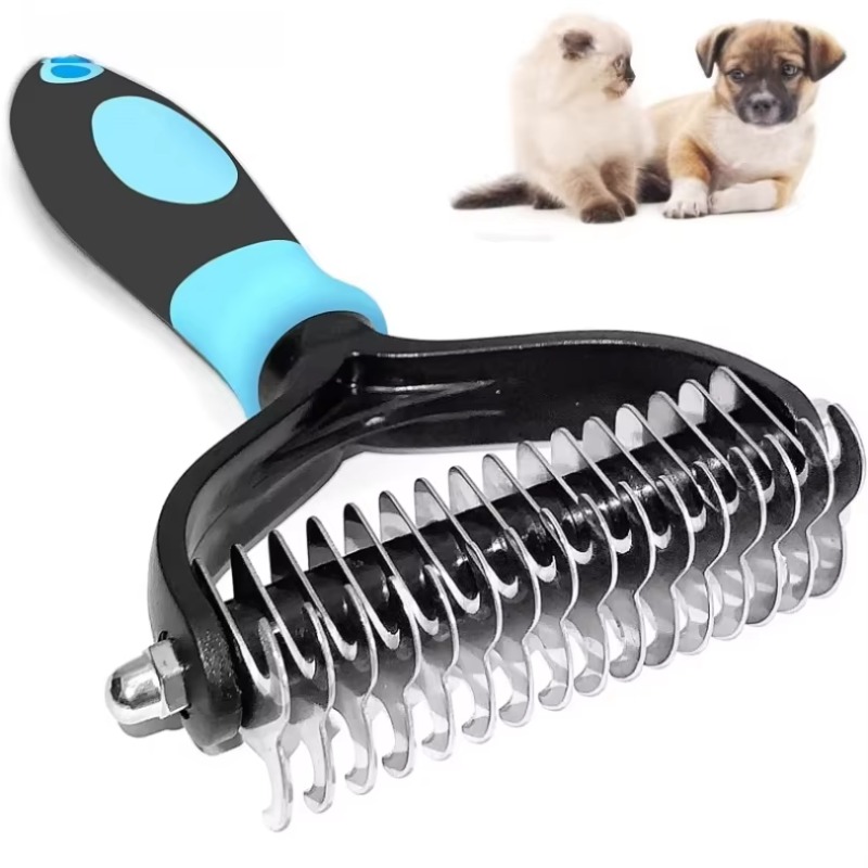 Brosse professionnelle pour l' - Undercoat Rake Dematting Tool Dog Shedding avis et prix