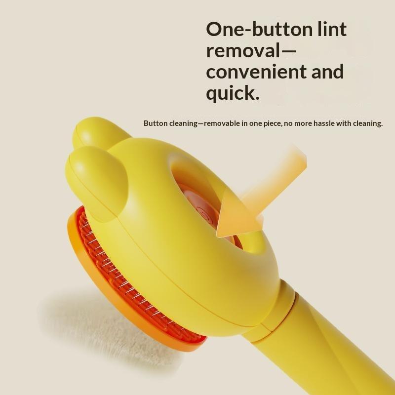 Brosse à poils pour animaux de - Slicker Brush Self Cleaning Pet Grooming avis et prix