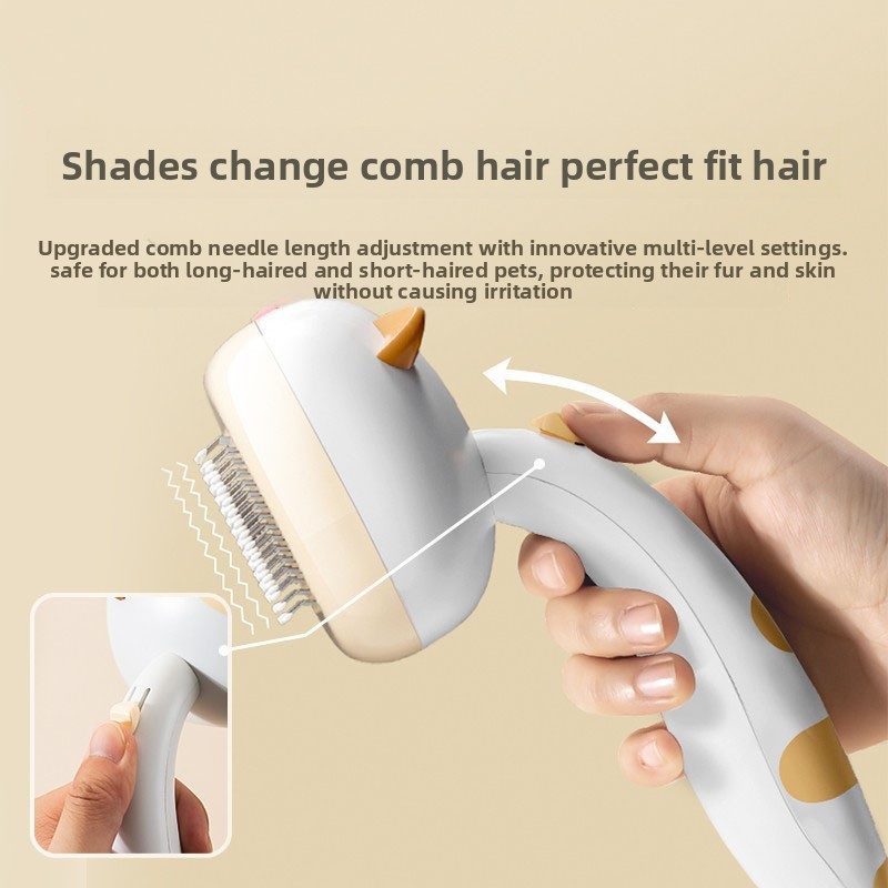 Brosse de toilettage pour anim - Slicker Brush Self Cleaning Pet Grooming avis et prix