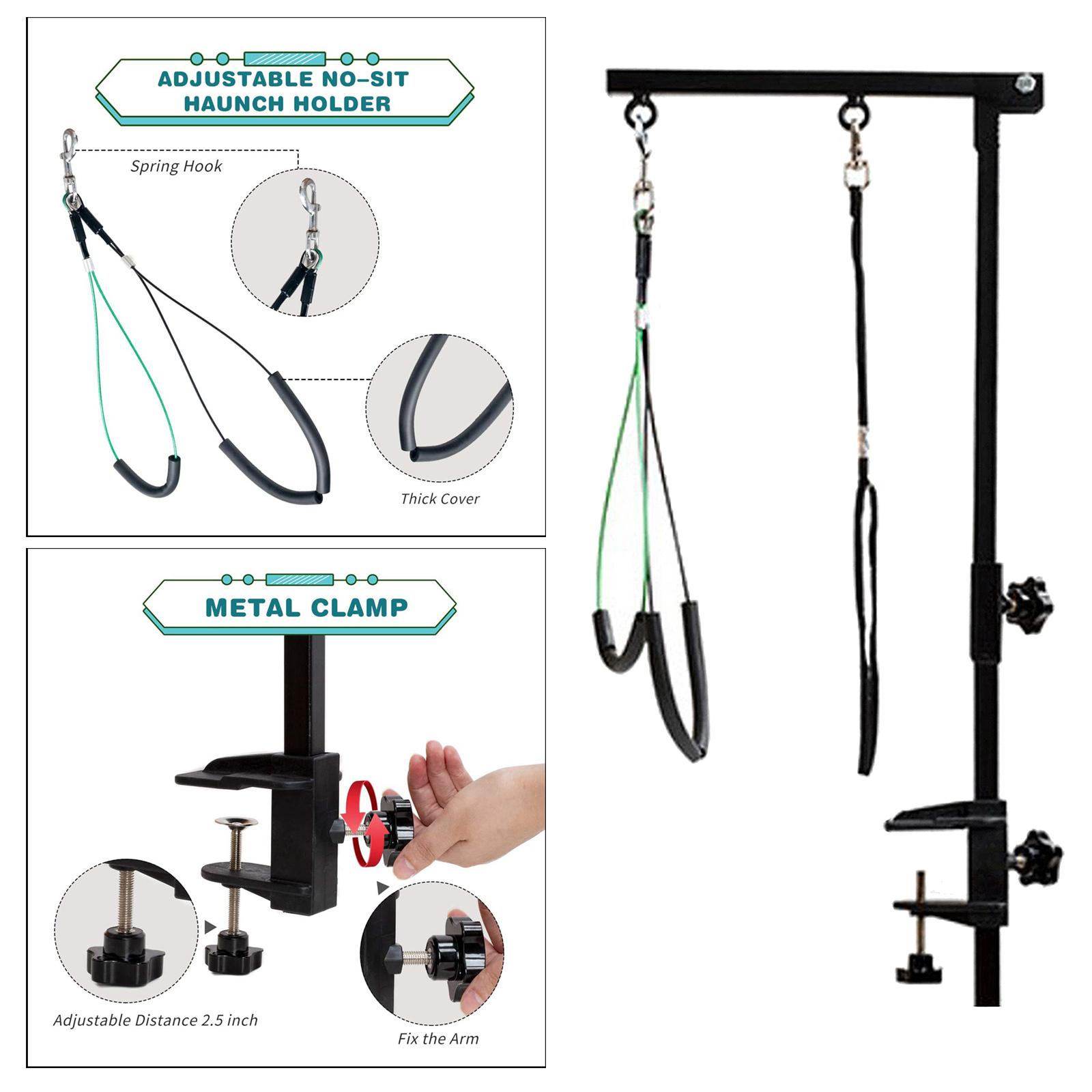 Bras de toilettage pour animau - Folding Pet Grooming Table Arm Clamp avis et prix
