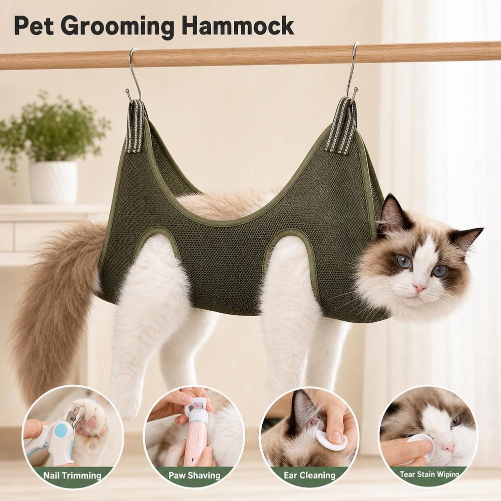Harnais hamac pour toilettage  - Pet Grooming Hammock Sling Restraint avis et prix