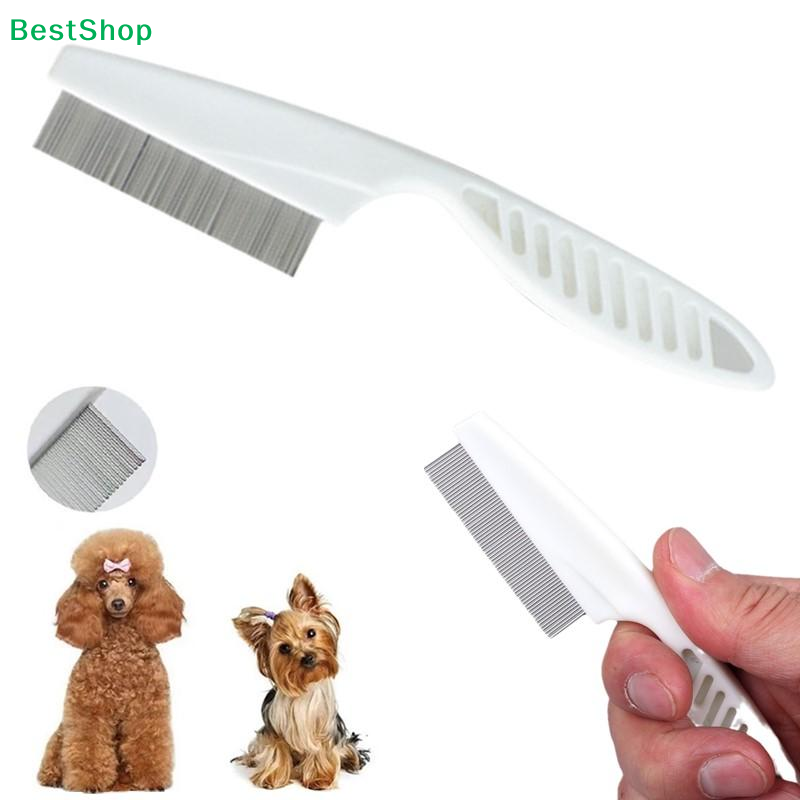 〔R〕Peigne à dents fines en aci - Flea Comb Fine Tooth Pet Tear Stain avis et prix