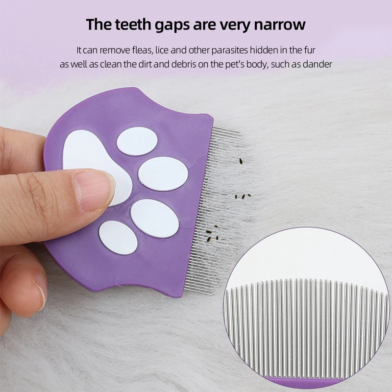Peigne anti-puces pour animaux - Flea Comb Fine Tooth Pet Tear Stain avis et prix