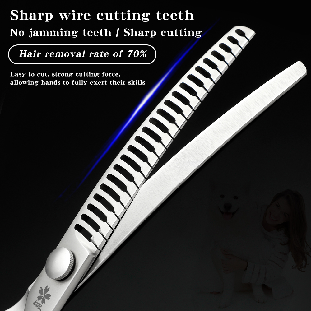 Ciseaux professionnels de toil - Professional Pet Grooming Scissors Curved avis et prix