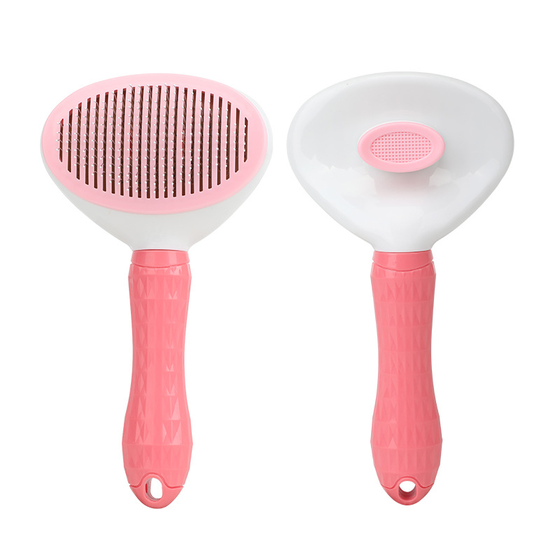 Brosse de toilettage pour chat - Slicker Brush Self Cleaning Pet Grooming avis et prix