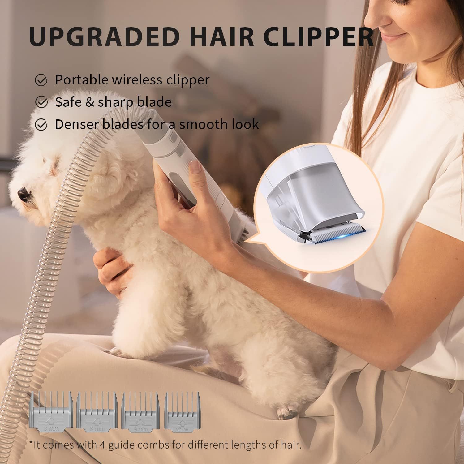 PETKIT – Kit d'aspirateur de t - Pet Grooming Vacuum Suction Kit 5 In 1 avis et prix