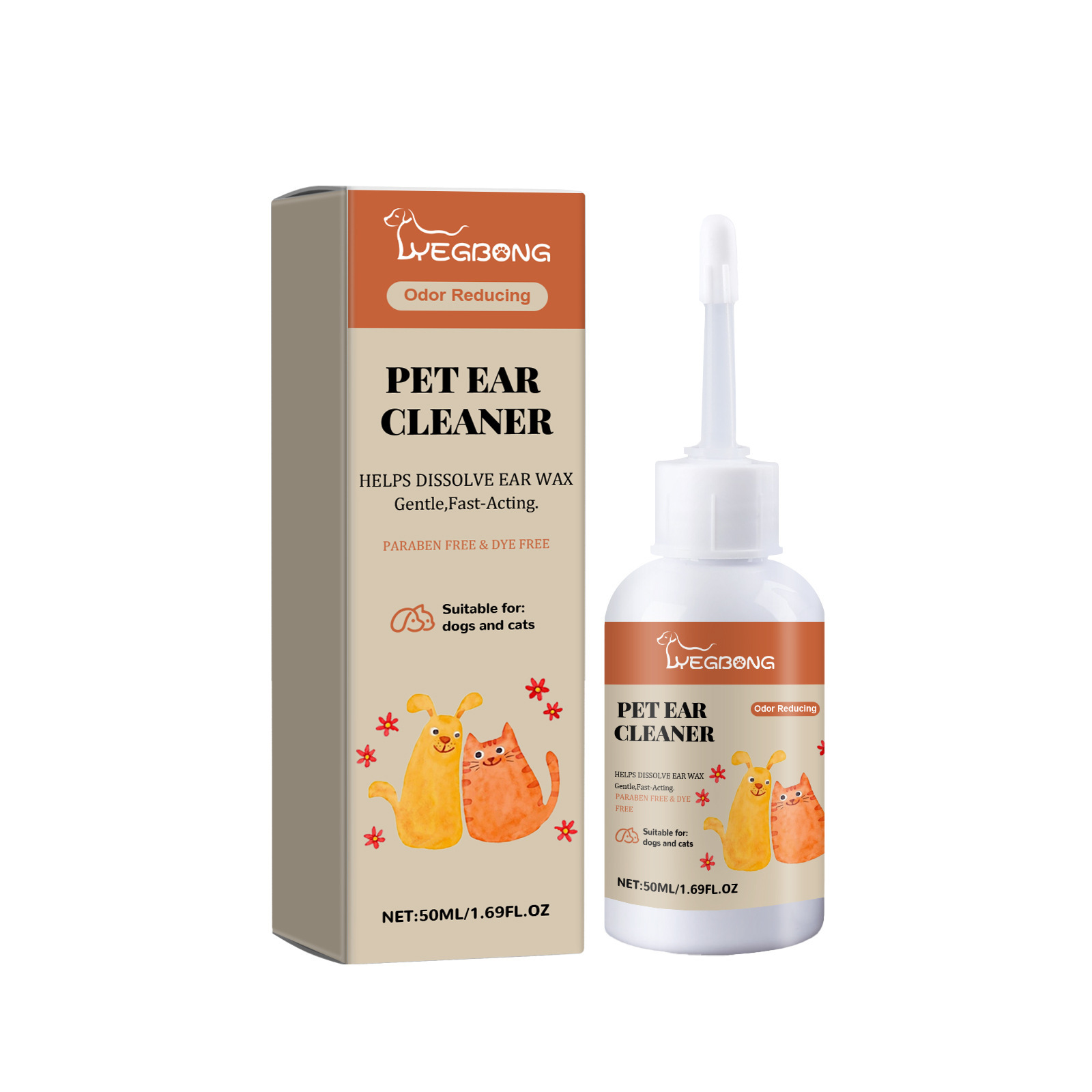 Nettoyant pour oreilles de chi - Dog Ear Cleaner Solution Drops Wash avis et prix
