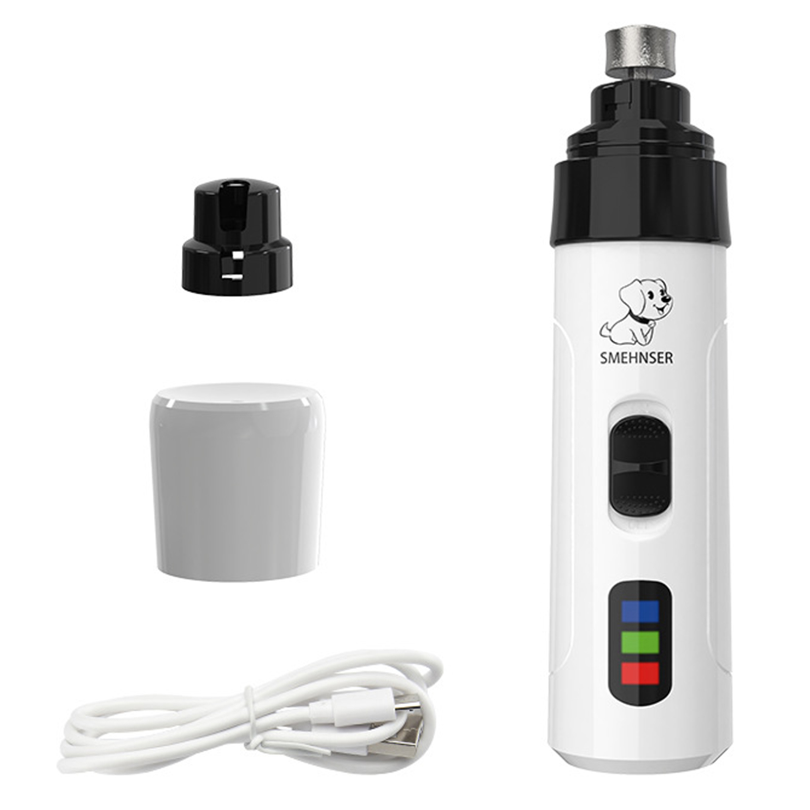 Coupe-ongles électrique pour c - Cordless Dog Clippers Low Noise Grooming avis et prix