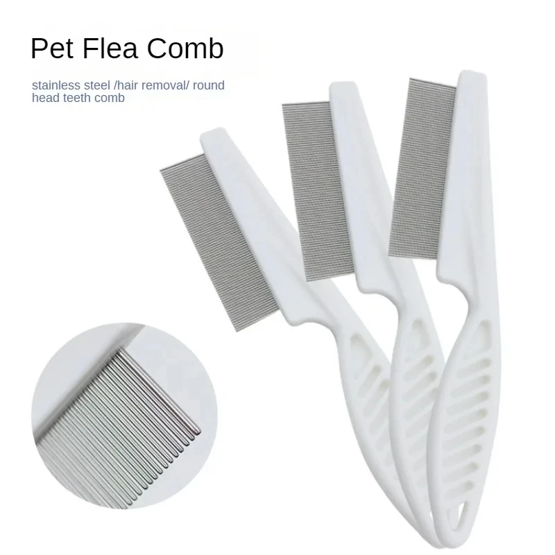 1 pièce : peigne à dents fines - Flea Comb Fine Tooth Pet Tear Stain avis et prix