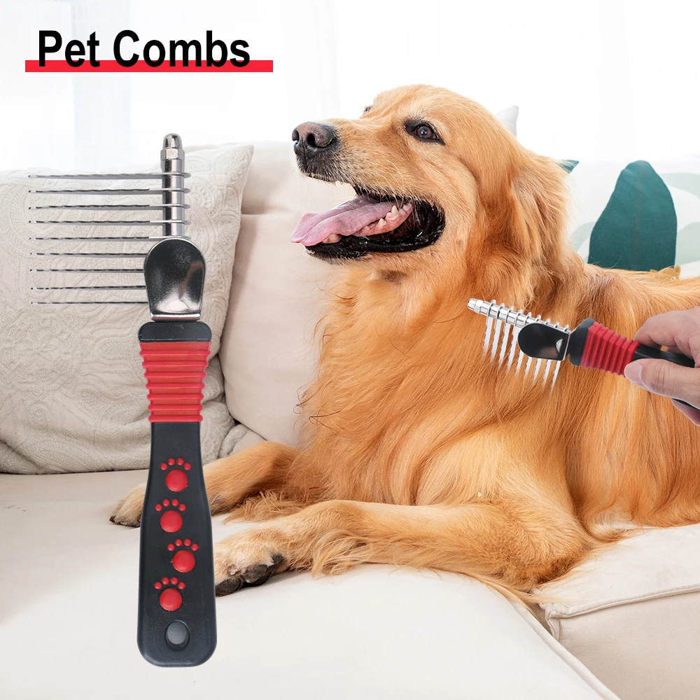 Brosse à poils pour animaux de - Undercoat Rake Dematting Tool Dog Shedding avis et prix