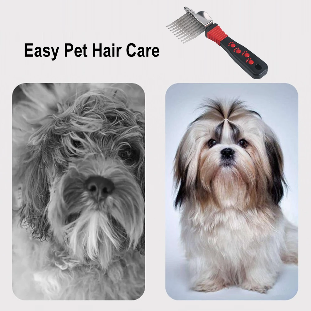 Brosse à poils pour animaux de - Undercoat Rake Dematting Tool Dog Shedding avis et prix