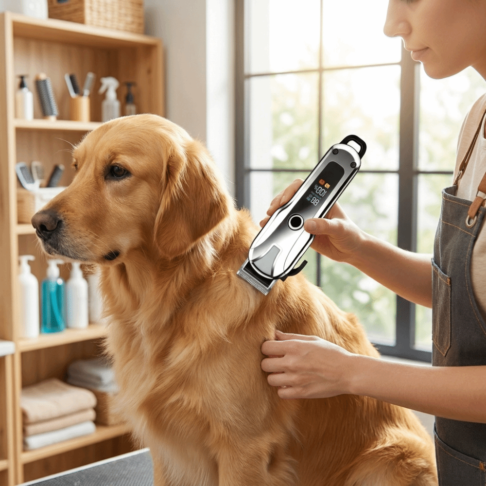 Tondeuse électrique universell - Cordless Dog Clippers Low Noise Grooming avis et prix