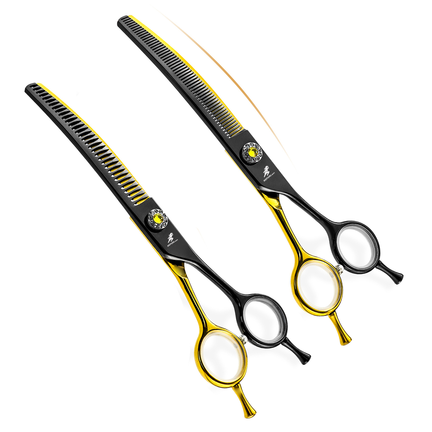 Ciseaux Professionnels de Toil - Professional Pet Grooming Scissors Curved avis et prix