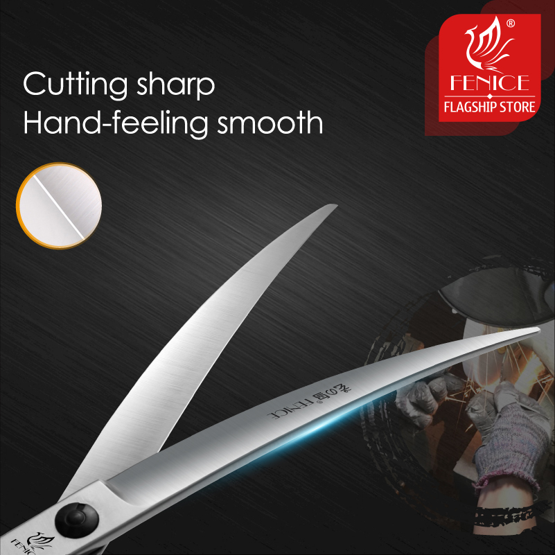 Fenice-Ciseaux de toilettage s - Professional Pet Grooming Scissors Curved avis et prix