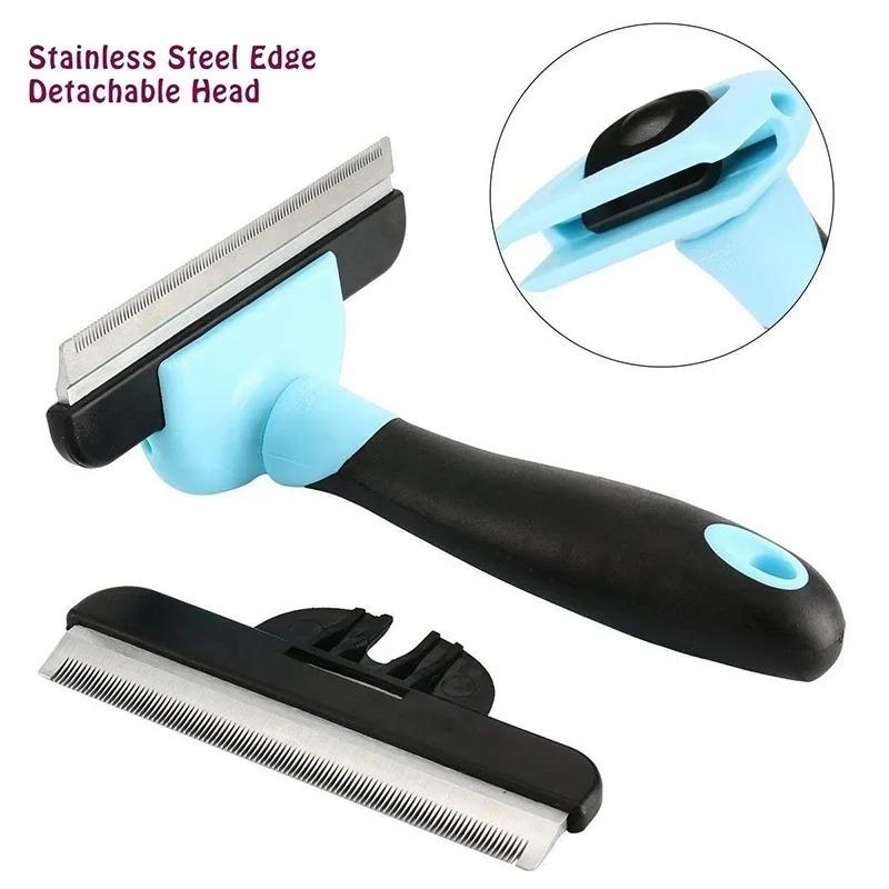 Brosse de toilettage pour anim - Undercoat Rake Dematting Tool Dog Shedding avis et prix