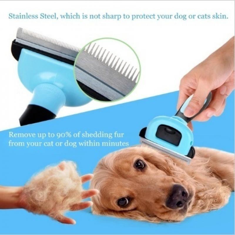 Brosse de toilettage pour anim - Undercoat Rake Dematting Tool Dog Shedding avis et prix