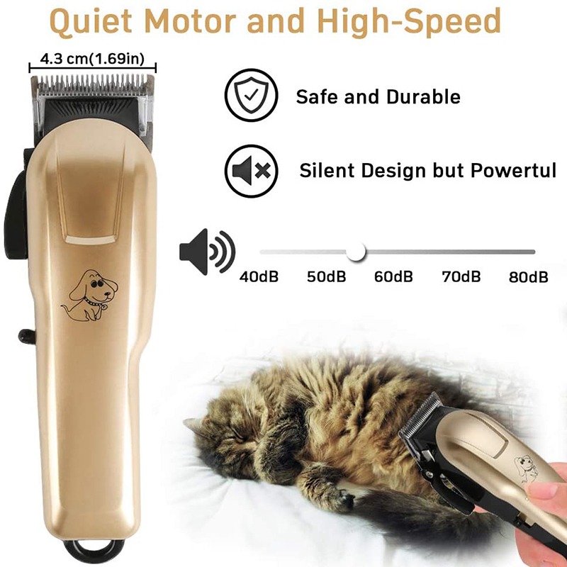 Deepaw – tondeuse électrique p - Cordless Dog Clippers Low Noise Grooming avis et prix