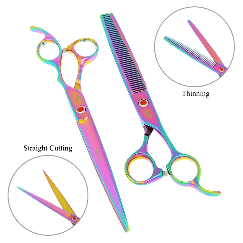 Ciseaux professionnels pour an - Professional Pet Grooming Scissors Curved avis et prix