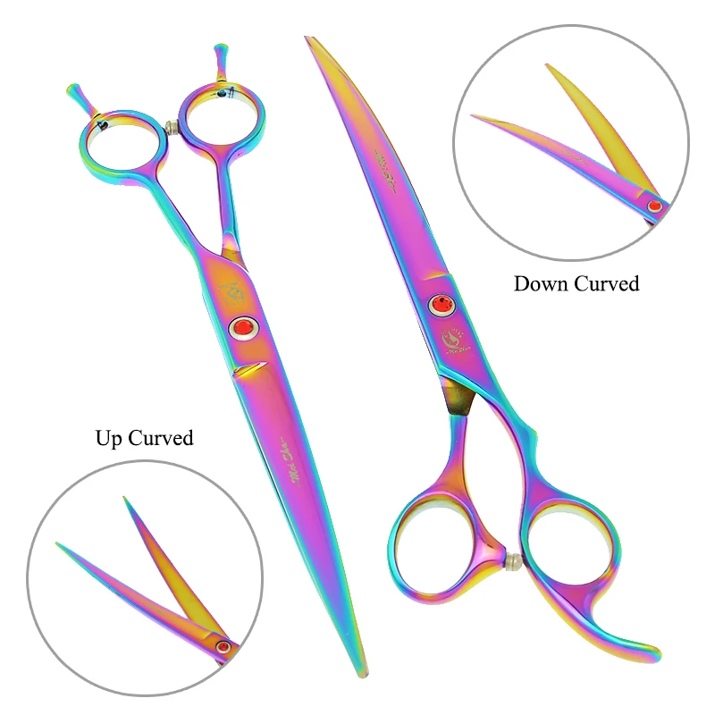 Ciseaux professionnels pour an - Professional Pet Grooming Scissors Curved avis et prix