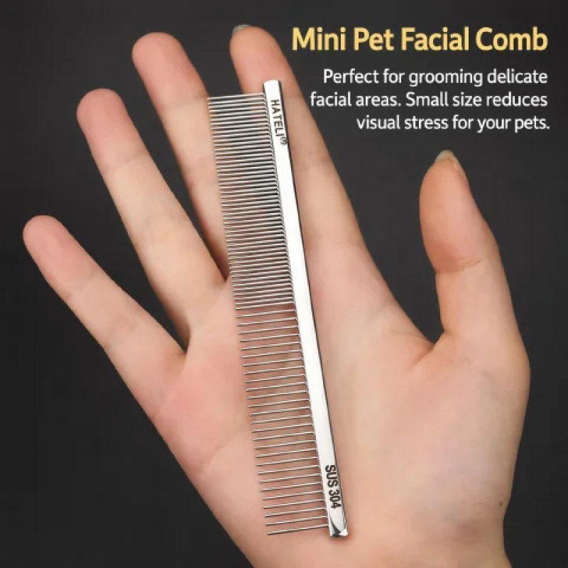 Peigne de toilettage pour anim - Flea Comb Fine Tooth Pet Tear Stain avis et prix