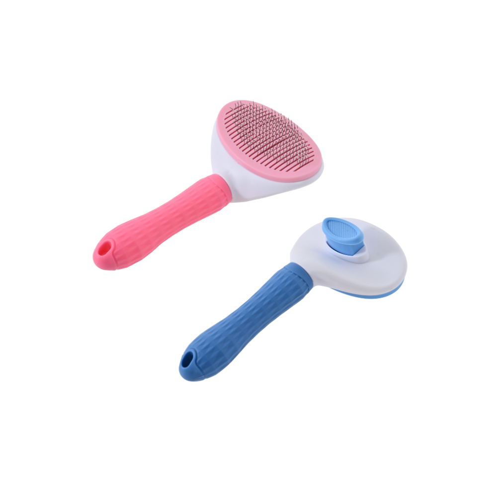16 pièces/carton, 2 couleurs a - Slicker Brush Self Cleaning Pet Grooming avis et prix