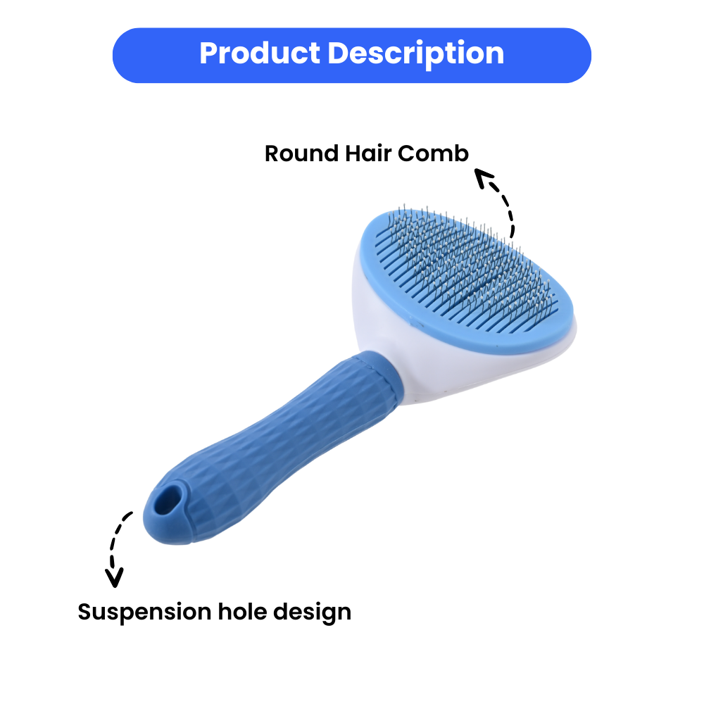 16 pièces/carton, 2 couleurs a - Slicker Brush Self Cleaning Pet Grooming avis et prix