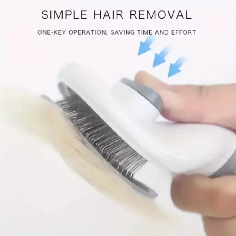 Brosse autonettoyante pour ani - Slicker Brush Self Cleaning Pet Grooming avis et prix