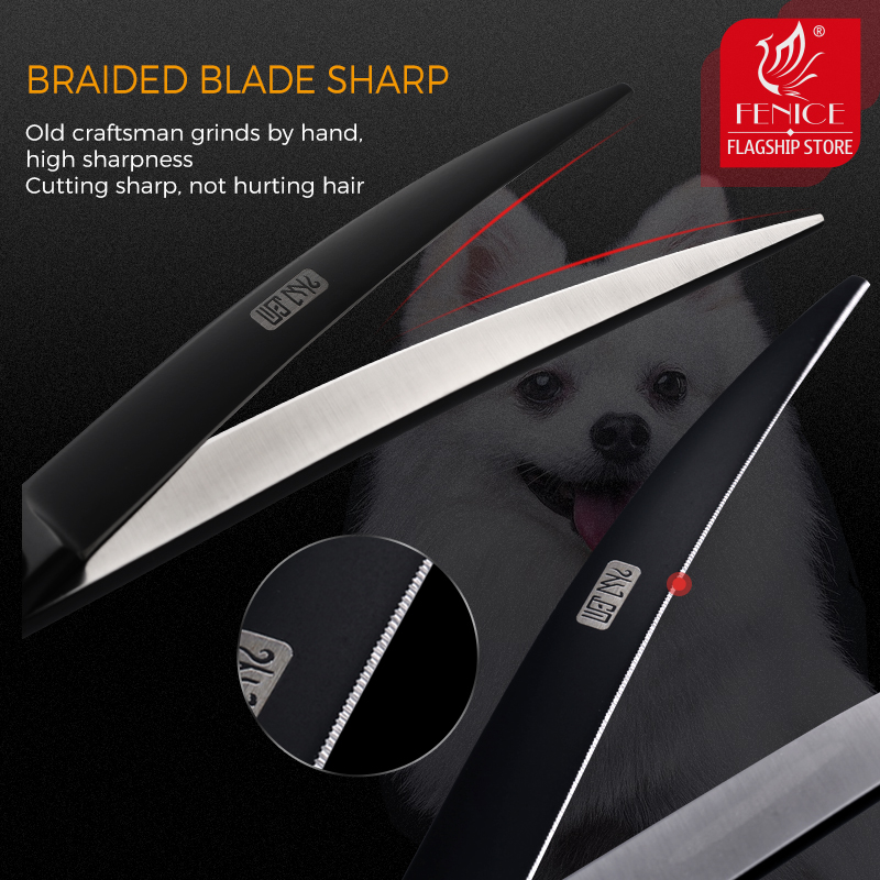 Ciseaux de toilettage professi - Professional Pet Grooming Scissors Curved avis et prix