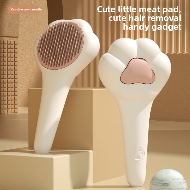 Brosse de toilettage pour anim - Slicker Brush Self Cleaning Pet Grooming avis et prix