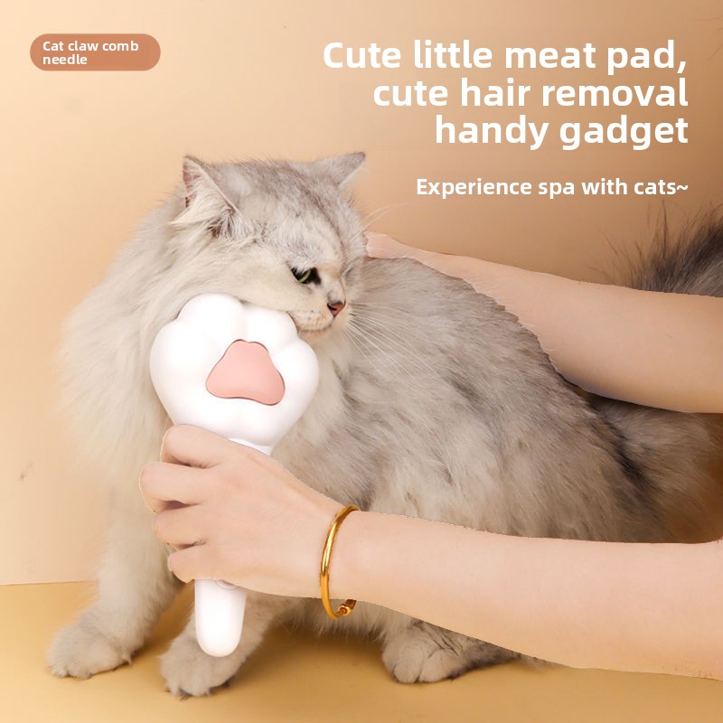 Brosse de toilettage pour anim - Slicker Brush Self Cleaning Pet Grooming avis et prix
