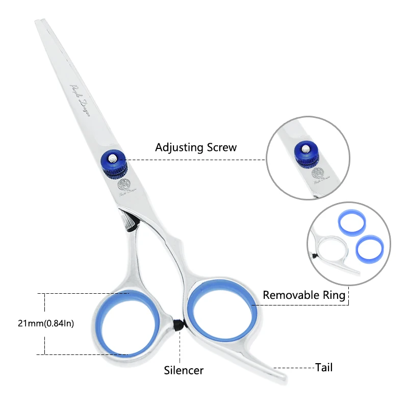   Ciseaux professionnels pou - Professional Pet Grooming Scissors Curved avis et prix