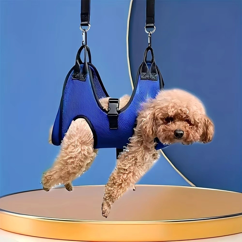Harnais de toilettage pour ani - Pet Grooming Hammock Sling Restraint avis et prix