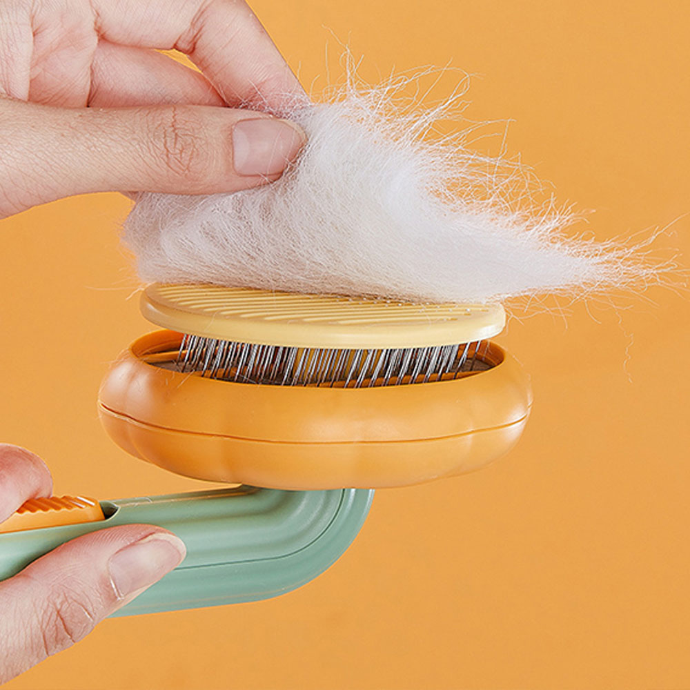 Brosse démêlante auto-nettoyan - Slicker Brush Self Cleaning Pet Grooming avis et prix