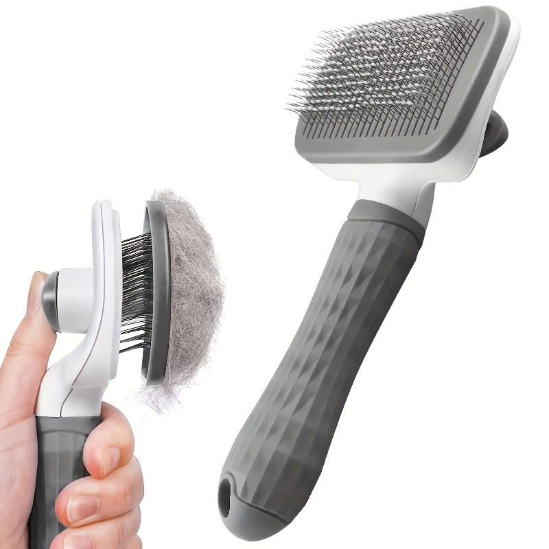 Brosse de toilettage autonetto - Slicker Brush Self Cleaning Pet Grooming avis et prix